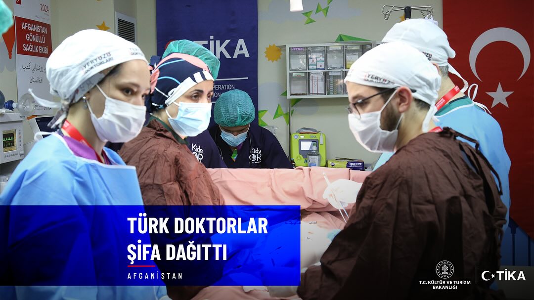 Türk Sağlık Ekipleri Kabil'de Umut Oluyor
