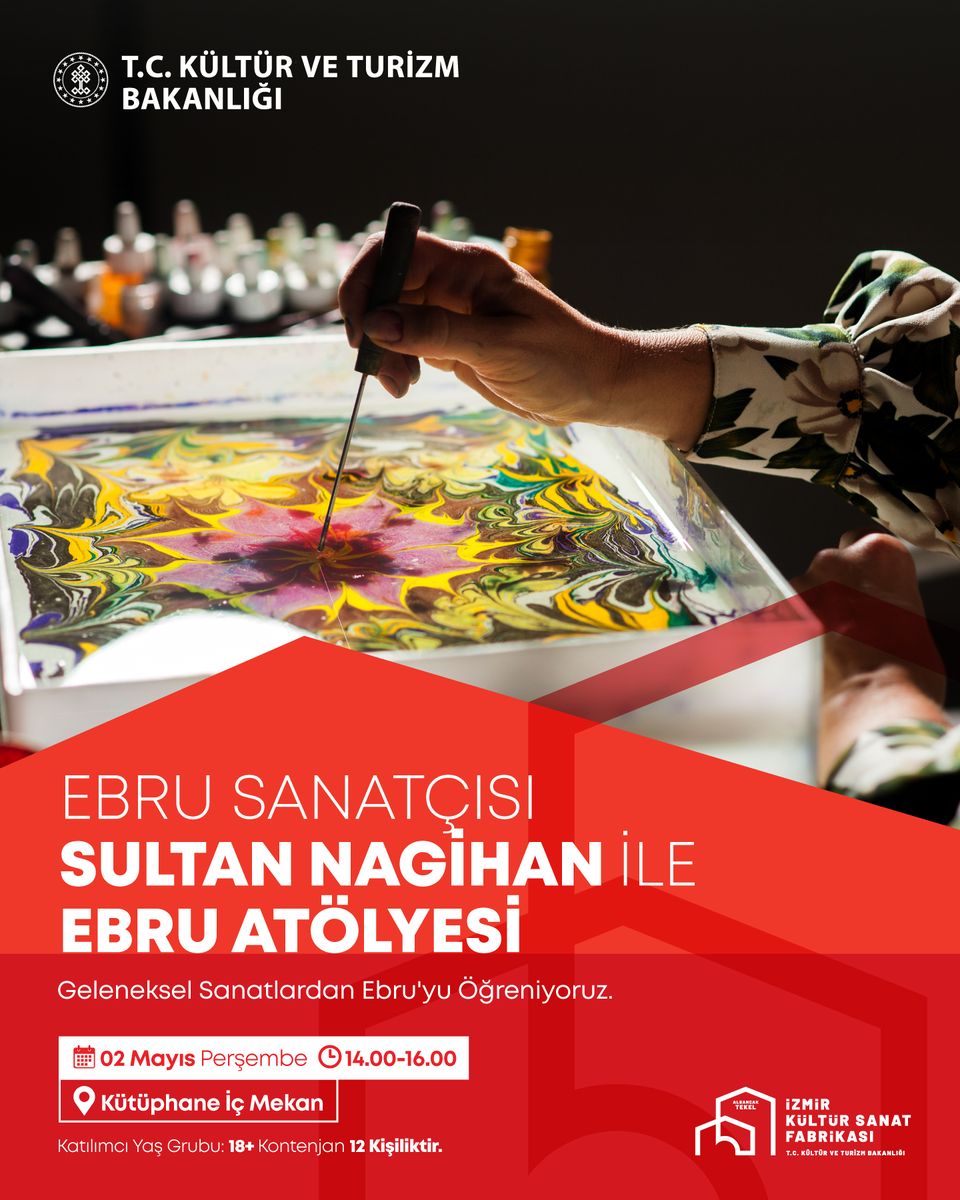 İzmir Kültür Sanat Fabrikası'nda Sanat Dolu Bir Gün