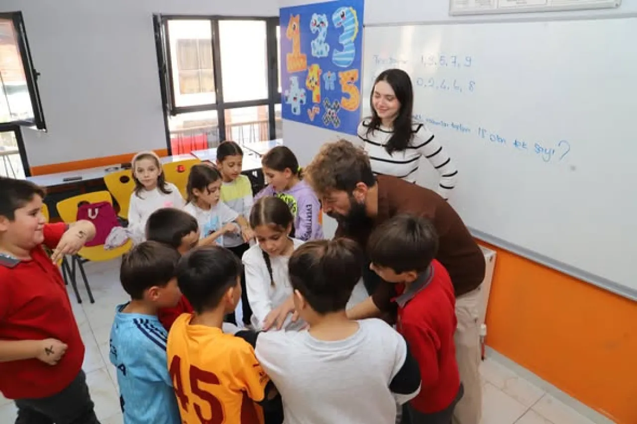Ödemiş'te Öğrenciler Matematiği Oyunlarla Öğreniyor