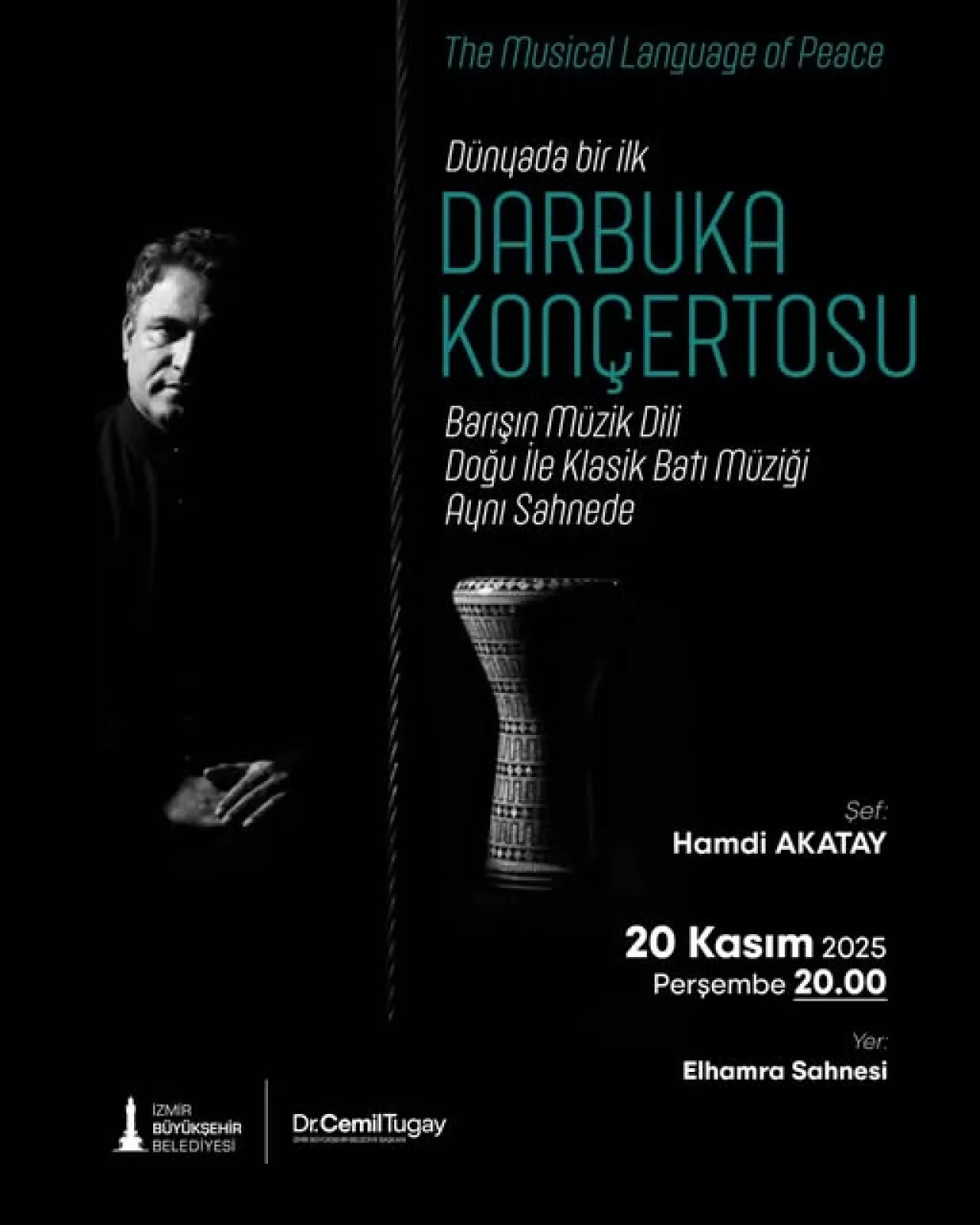 Darbuka İlk Kez Bir Konçerto ile İzmir'de Sahnelenecek