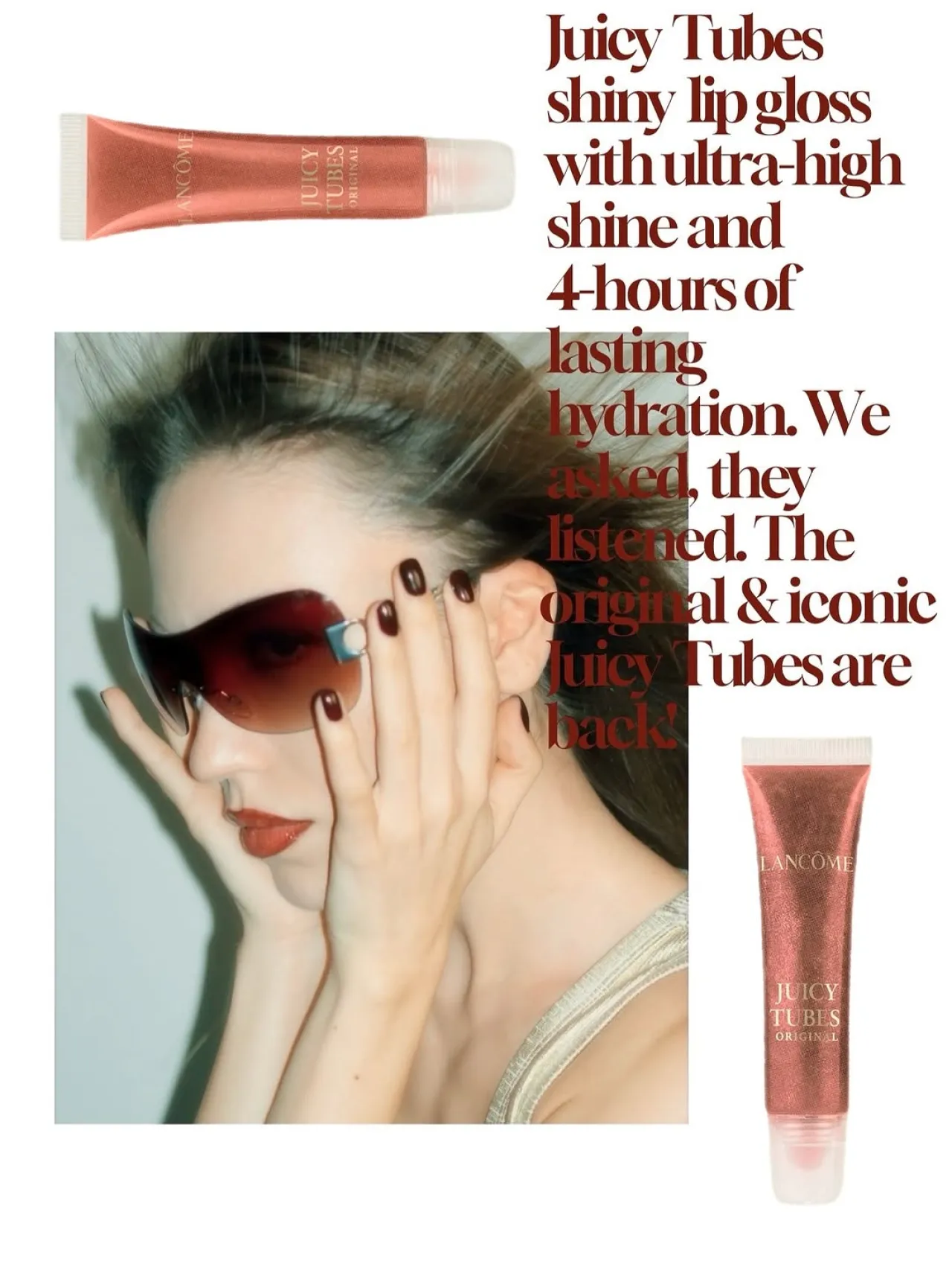 Duygu Özaslan'dan Lancôme'un Yeni Ürününe Büyük Destek