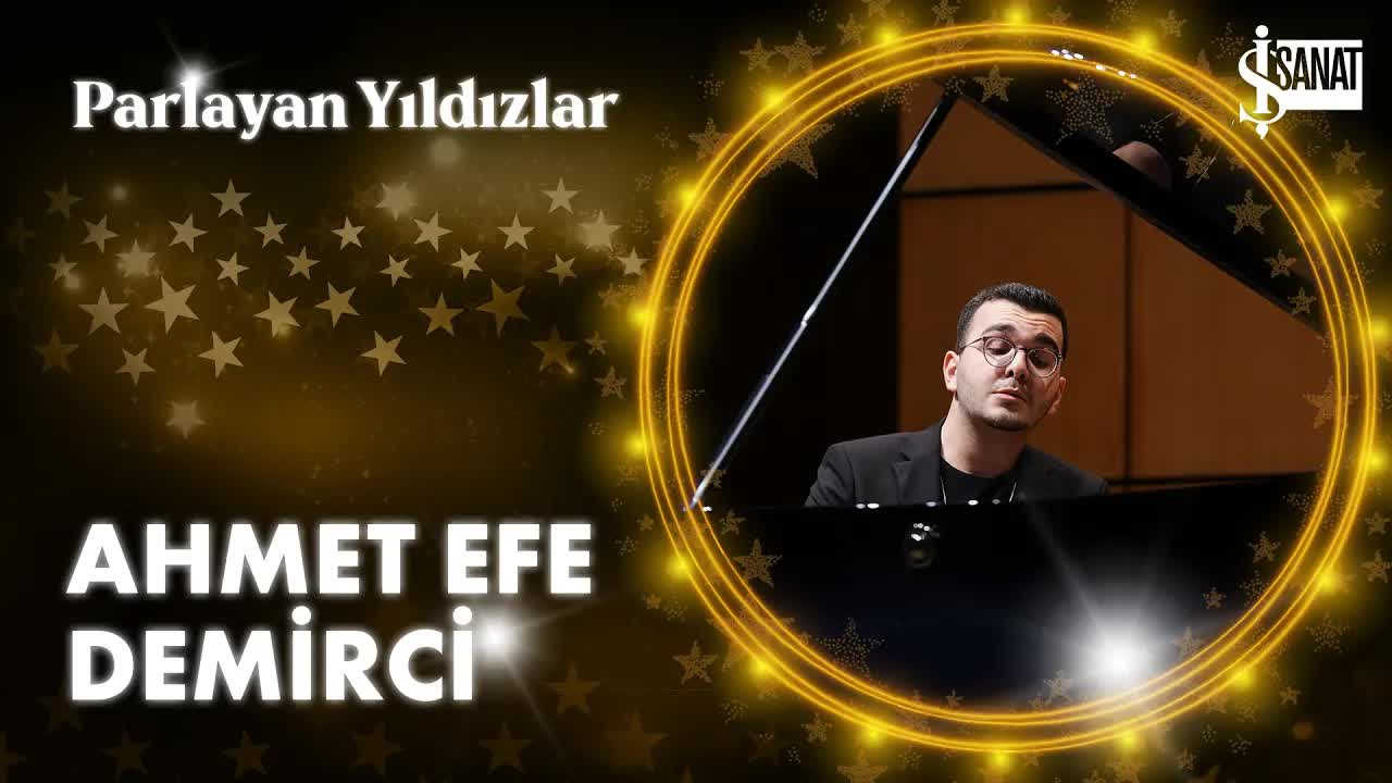 Parlayan Genç Piyanist Ahmet Efe Demirci, İş Sanat Konserinde Göz Kamaştırdı