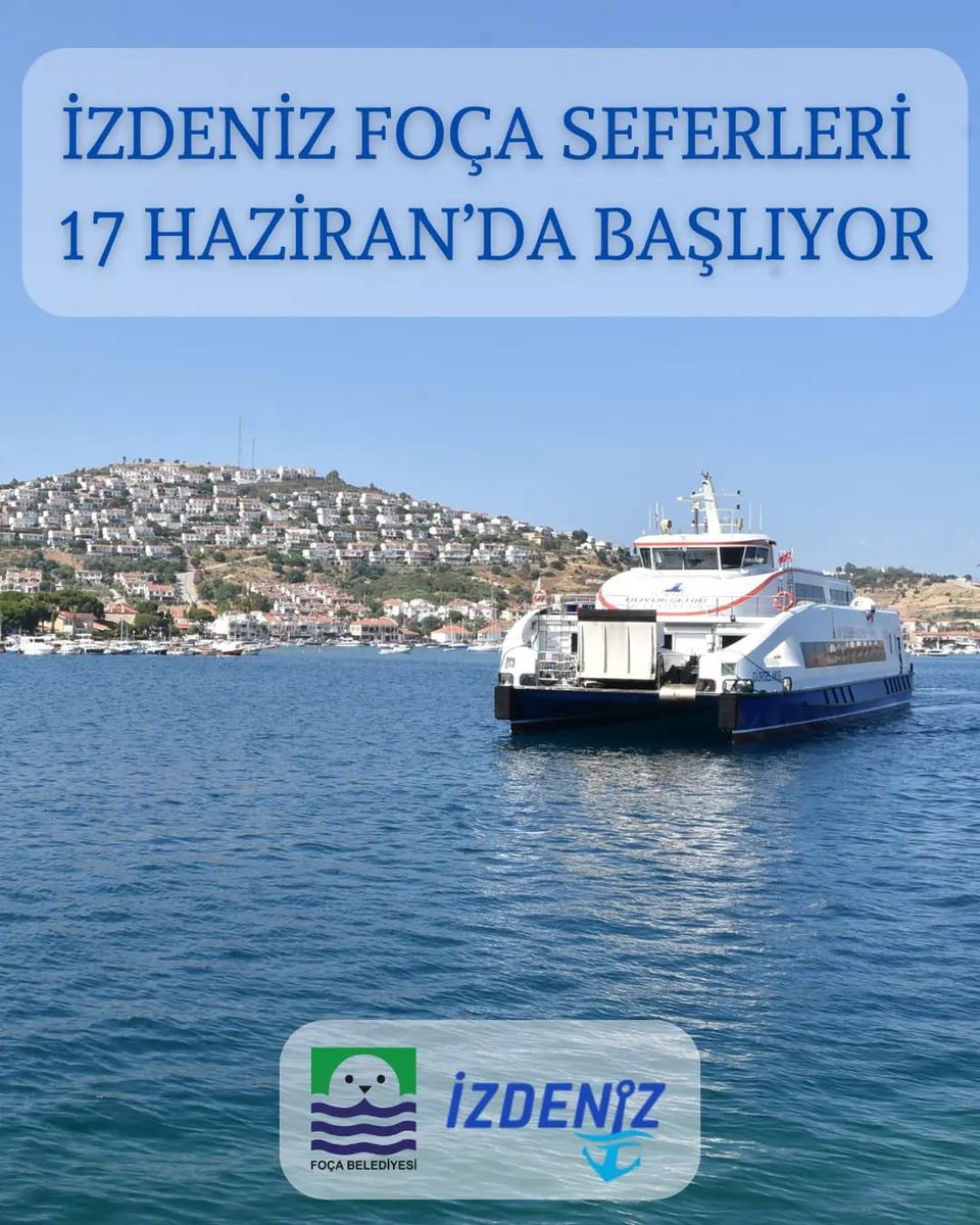 İzmir ve Foça Arasında Deniz Ulaşımı Yeniden Başlıyor