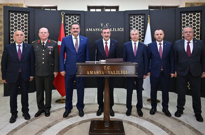  Cumhurbaşkanı Yardımcısı Yılmaz, Amasya'da Uluslararası Atatürk, Kültür ve Sanat Festivali'ne Katıldı 