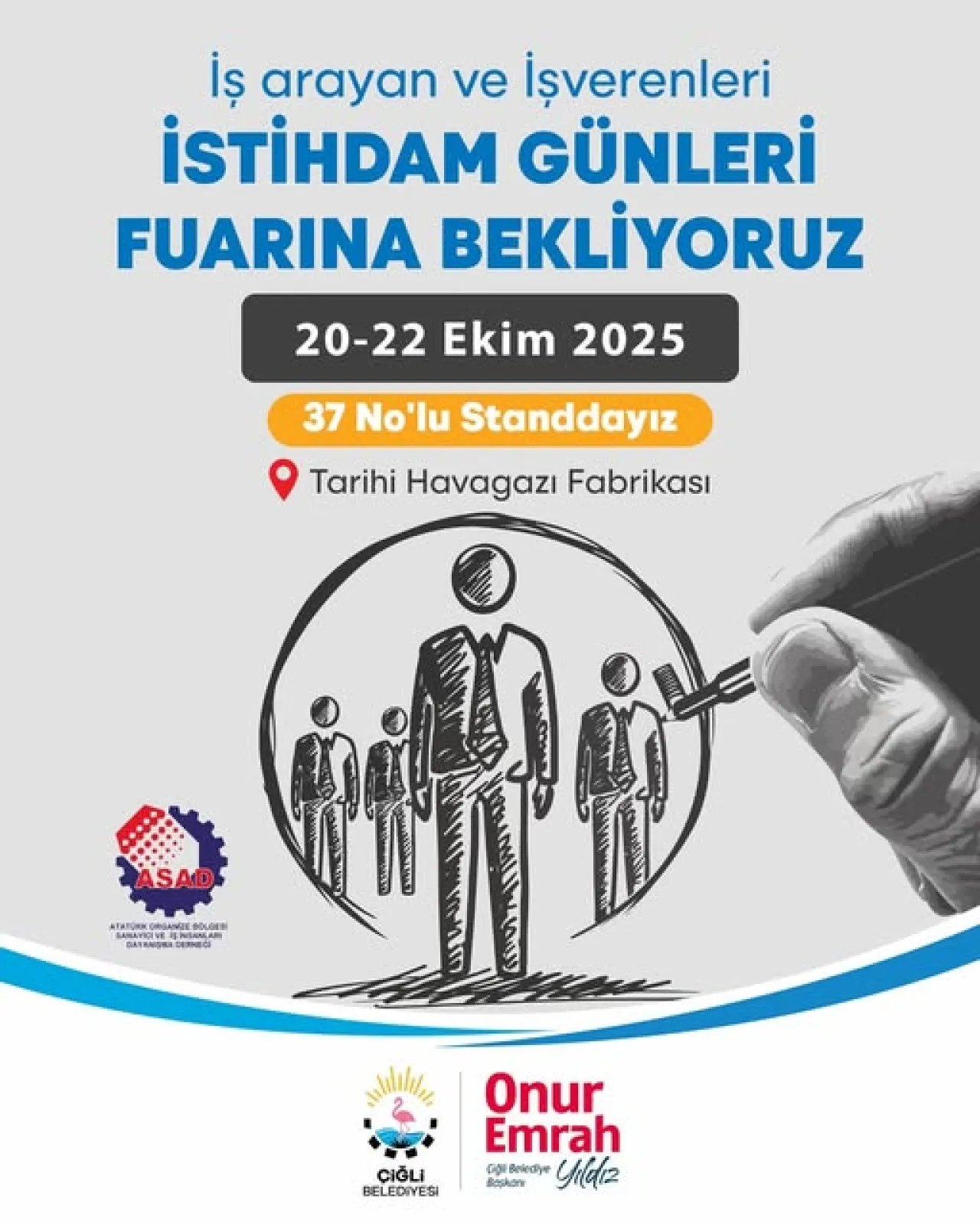 Çiğli'de İstihdam Seferberliği: İş Arayanlar ve İşverenler Buluşuyor