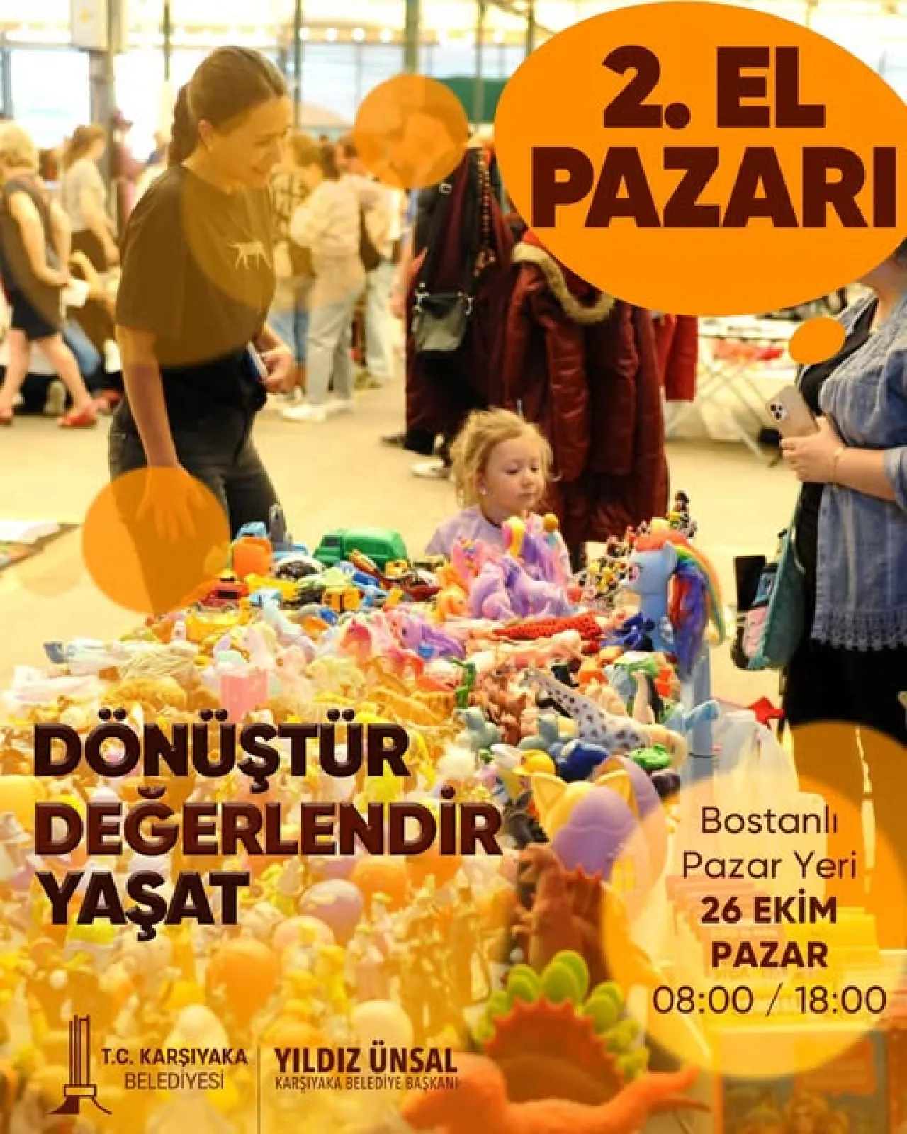 Karşıyaka'da İkinci El Pazarı: Eşyalar Değer Kazanıyor
